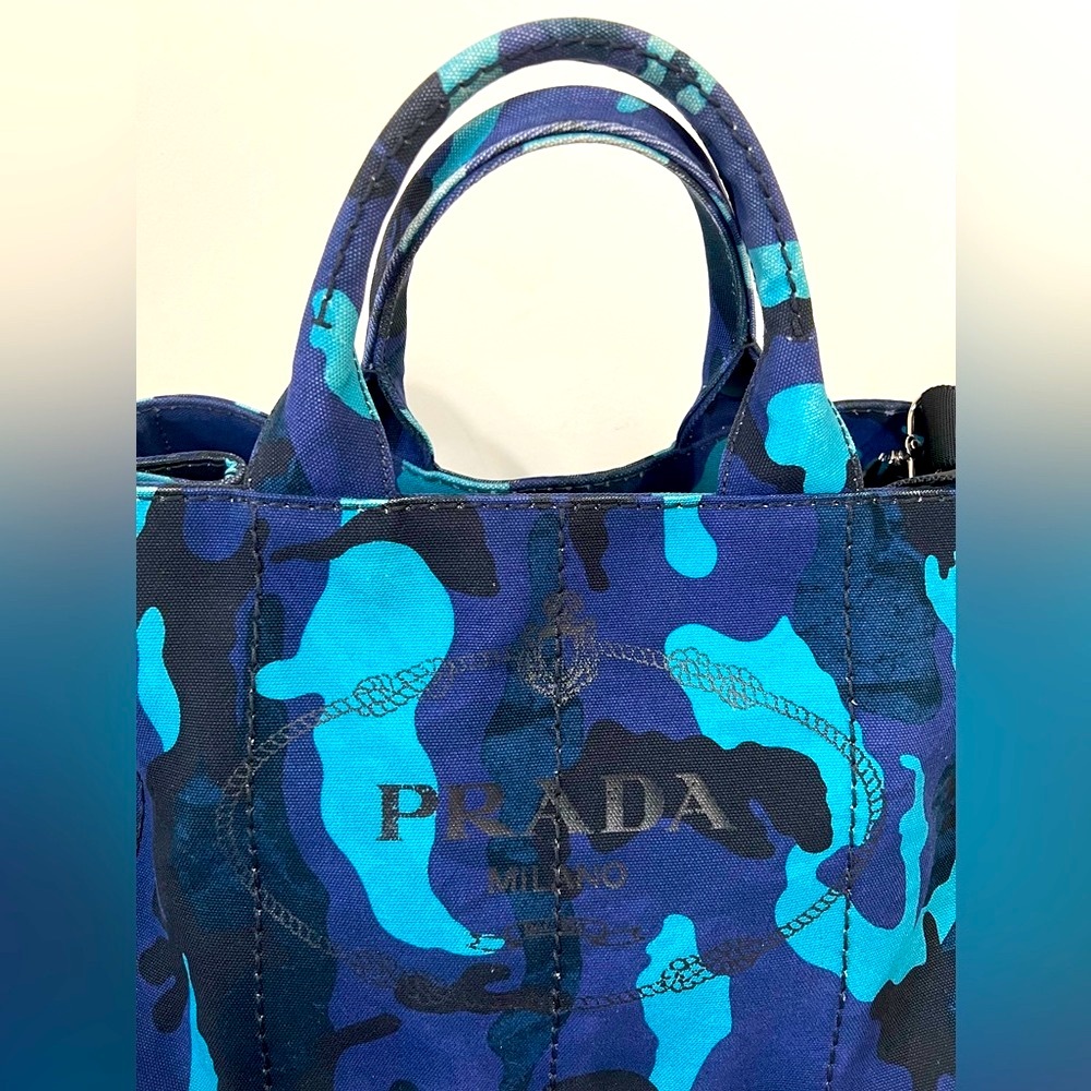 PRADA CANAPA HANDBAG - Picture 16 of 17